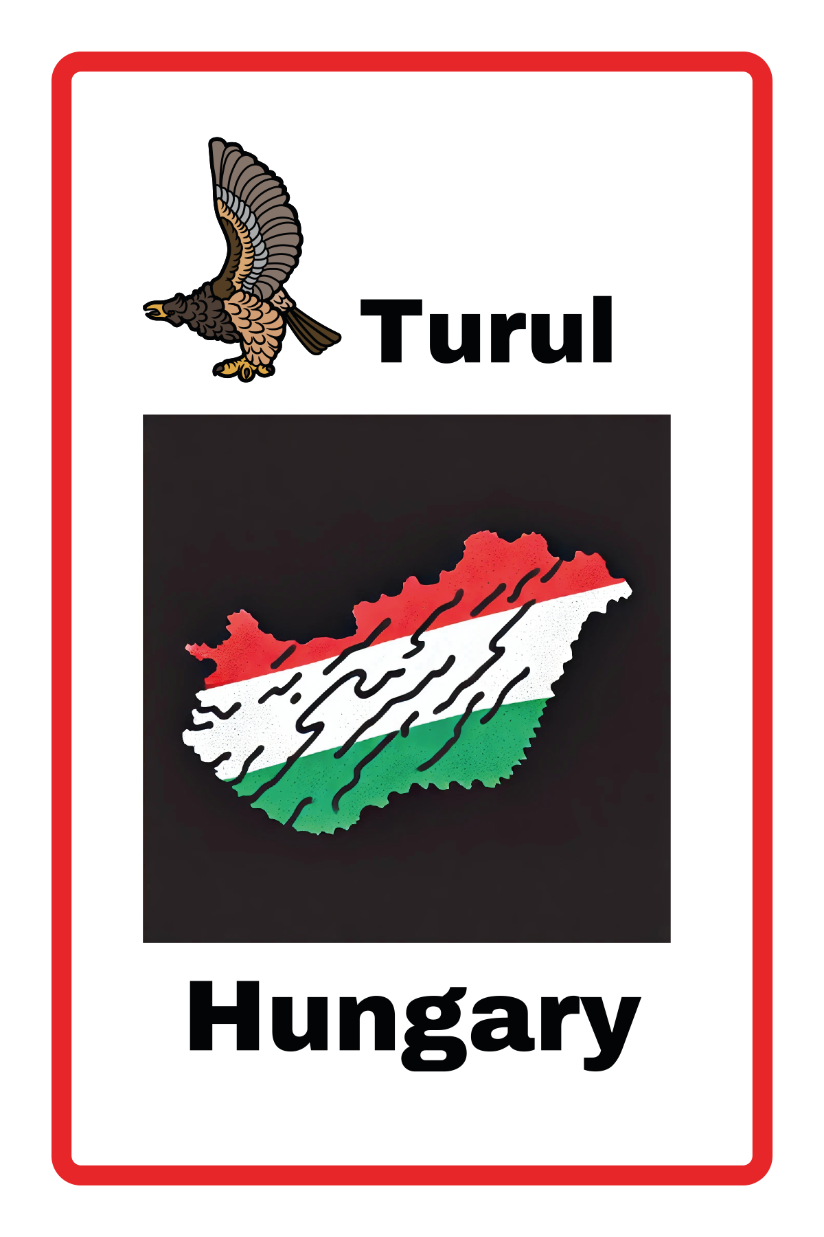 Geography : 🧧 Part 1 Country & National Animal Flashcard Set