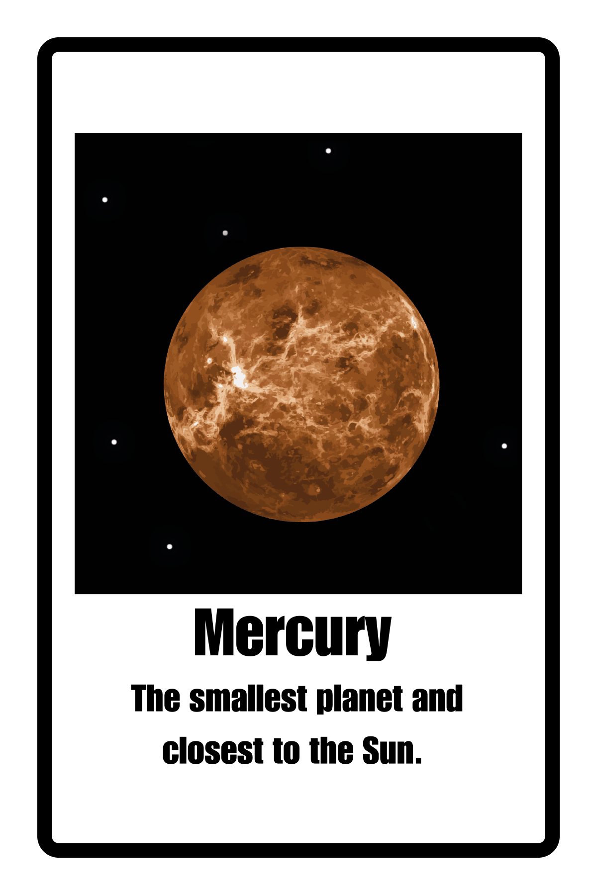 Space Exploration : 🧧 Planets Flashcard Set