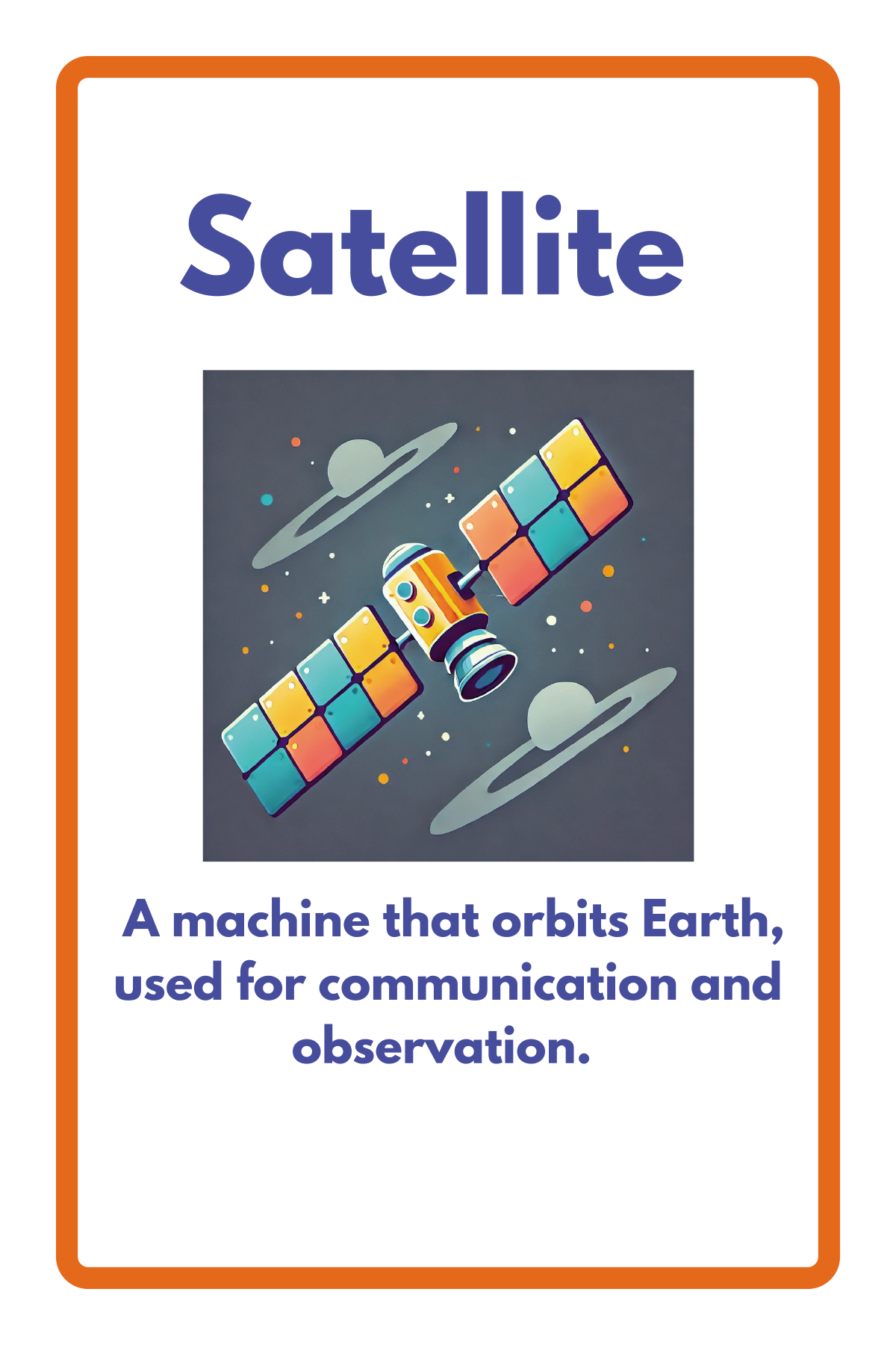 Space Exploration : π§§ Spacecraft & Tools Flashcard Set