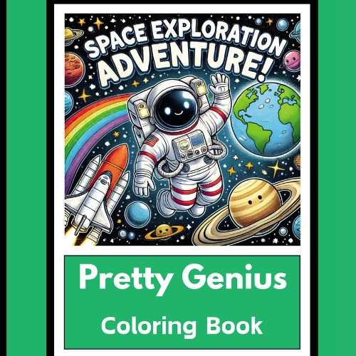 Space Exploration : 📚Coloring Book