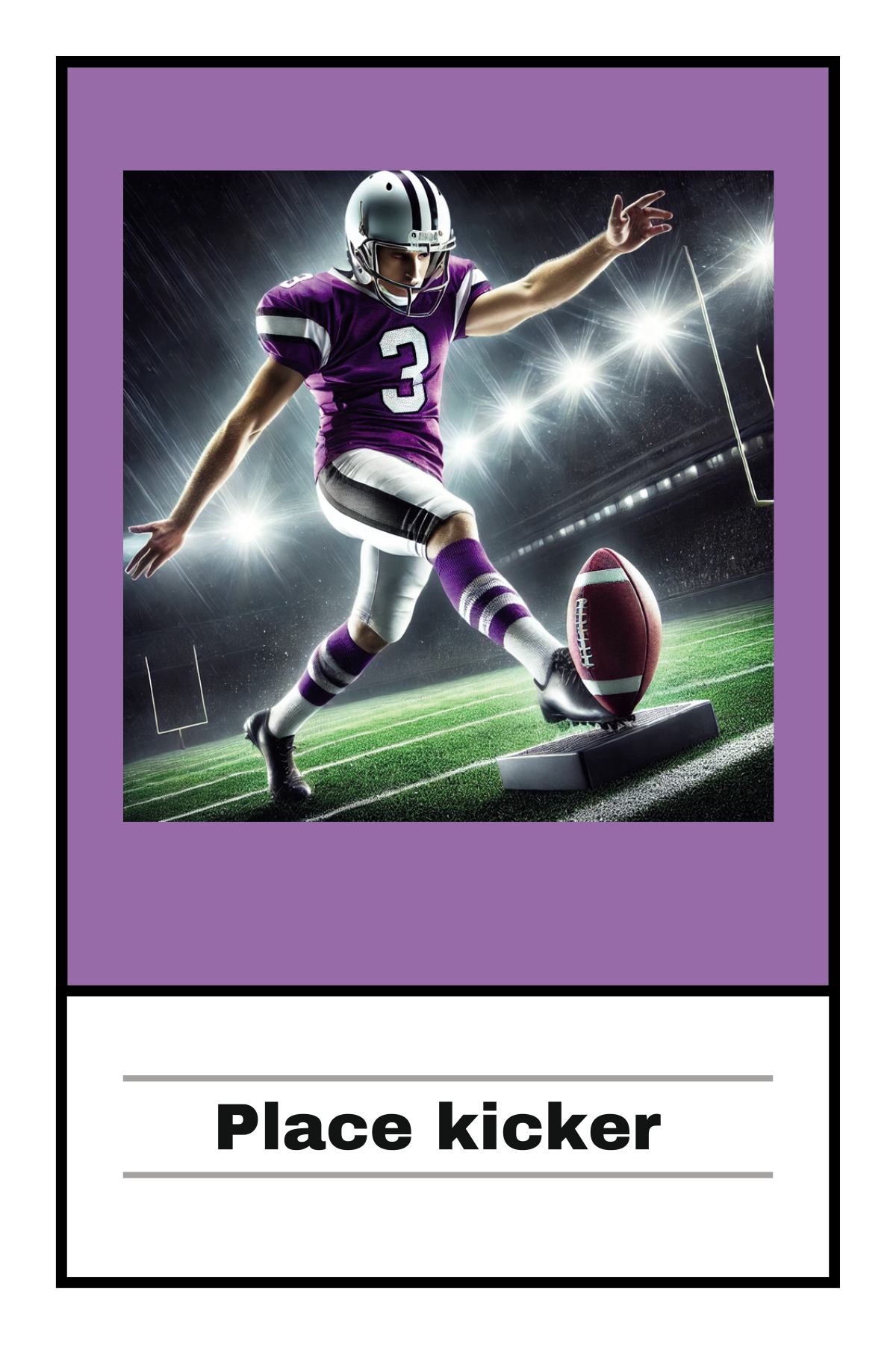 Sports : 🧧                  Football FlashCards Set